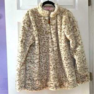 Pink Lily Fleece Quarter Zip Pullover